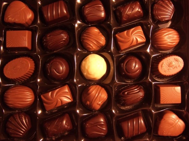 Bombons de chocolate